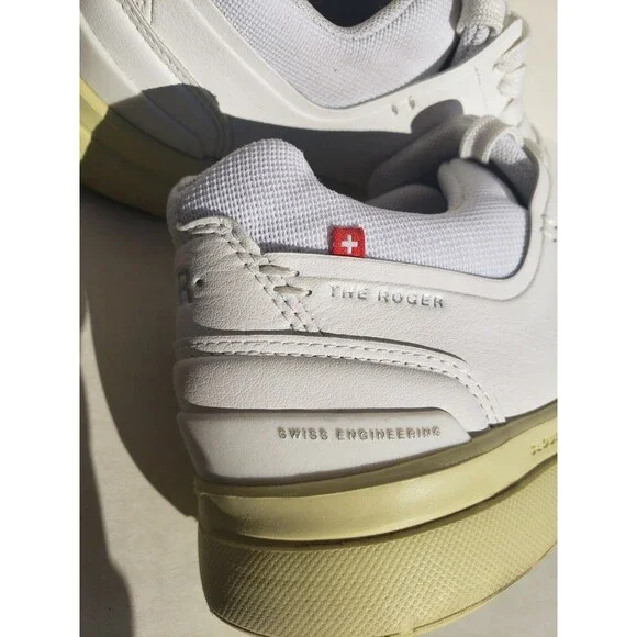 On Cloud THE ROGER Advantage Womens Running Shoes White Hay Size 6.5 - Picture 16 of 16